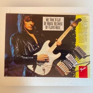 Fender Richie Sambora pinup